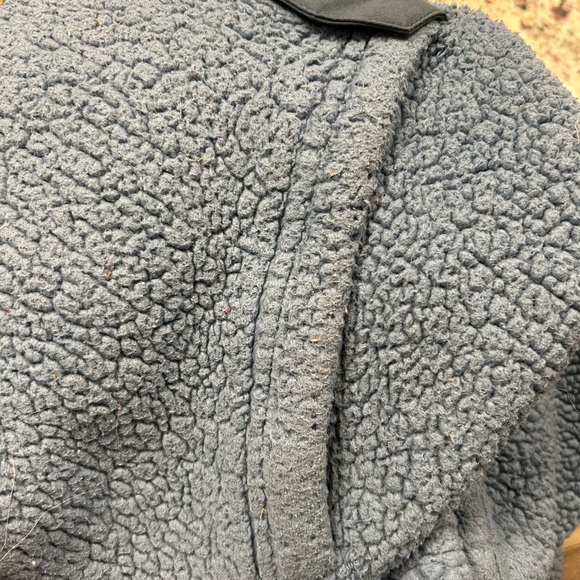 The North Face Sherpa Fleece Sweatshirt Slate blue Women’s Small def pre-loved - Picture 6 of 6